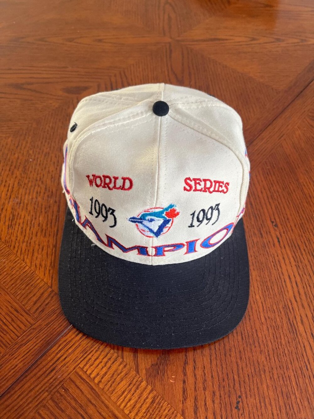 Vintage Toronto Blue Jays World Series Champions Snapback